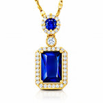 Blue Royalty Necklace
