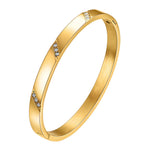 Crystal Edge Bangle