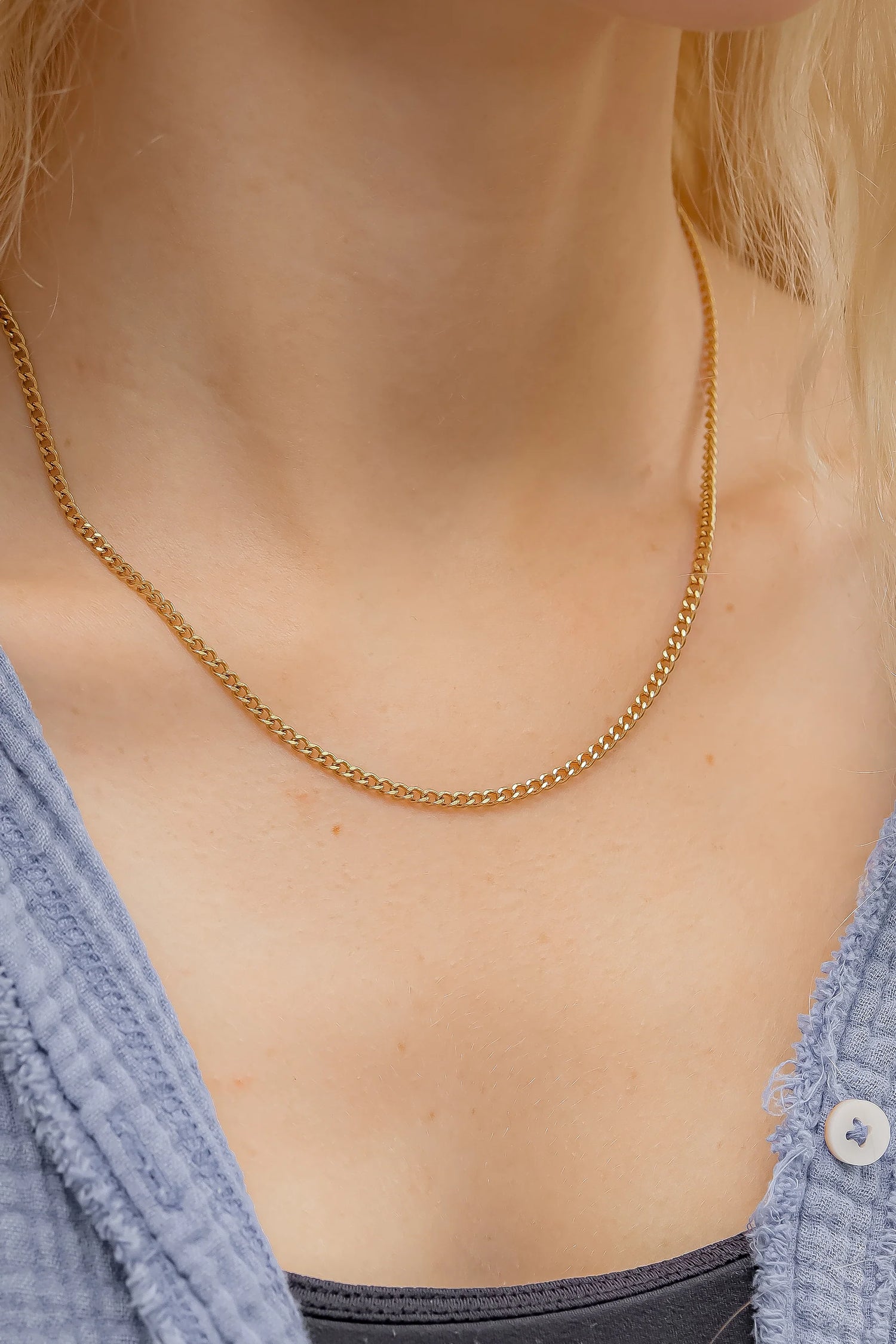 Curb Cuban Necklace