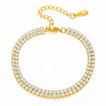 Double Tennis Bracelet