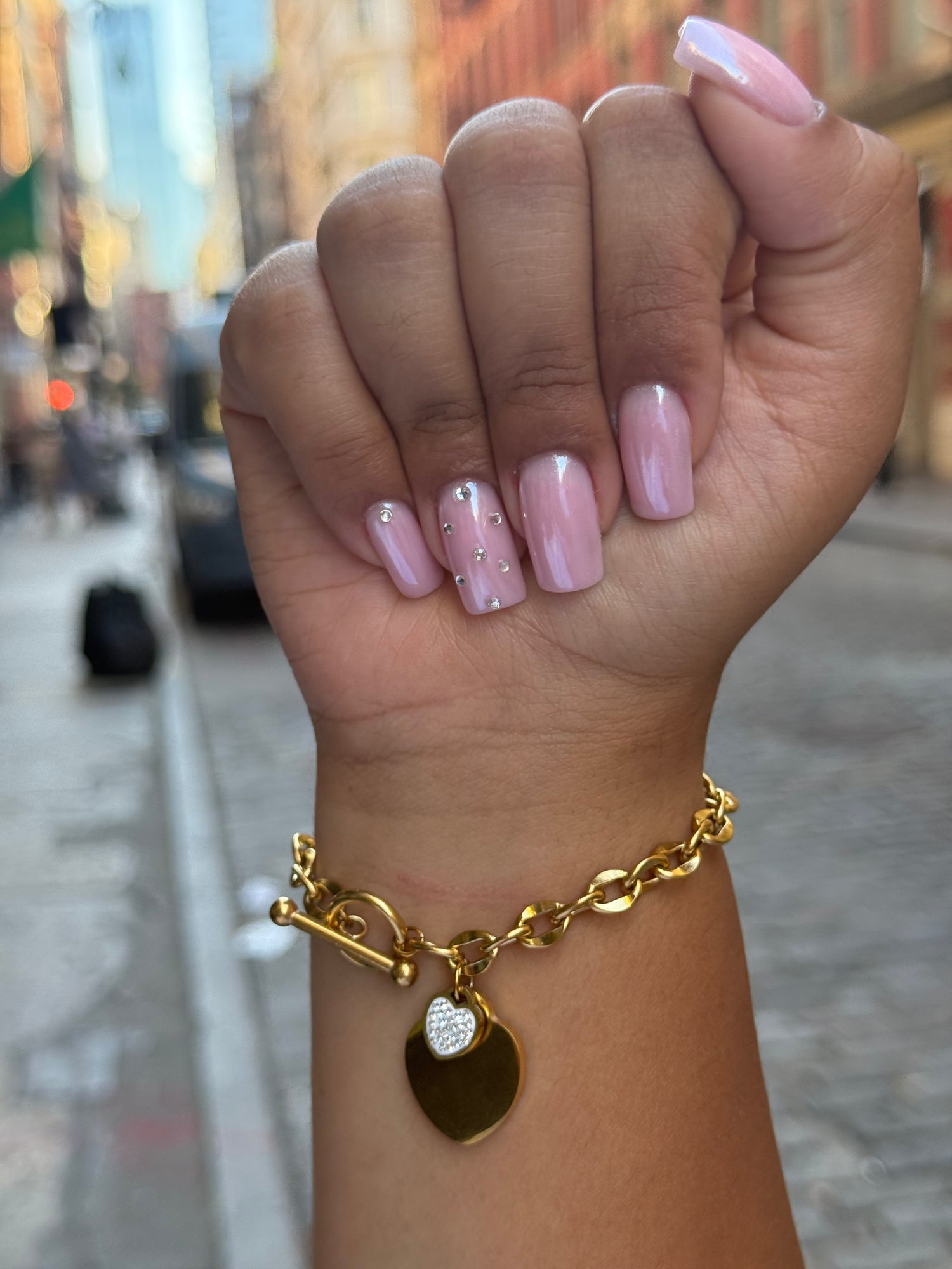 Bold Heart Bracelet