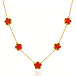 Florette Ruby Necklace
