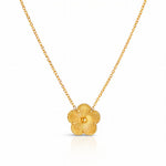 Florette Single Gold Necklace