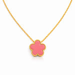 Florette Single Pink Necklace