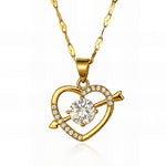 Heartbow Necklace