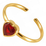 Heartstone Ring