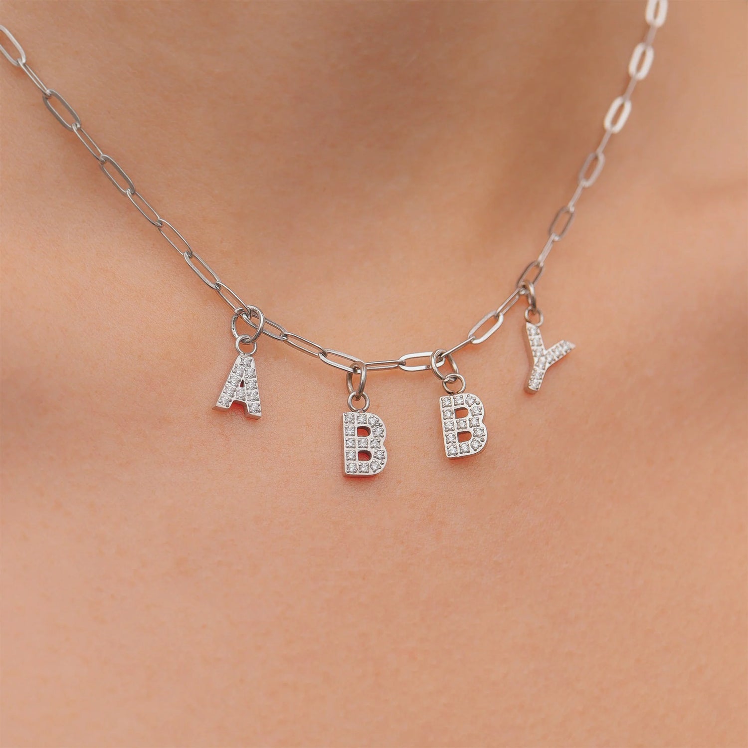 Initial Letter Necklace