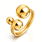 Triple Sphere Ring