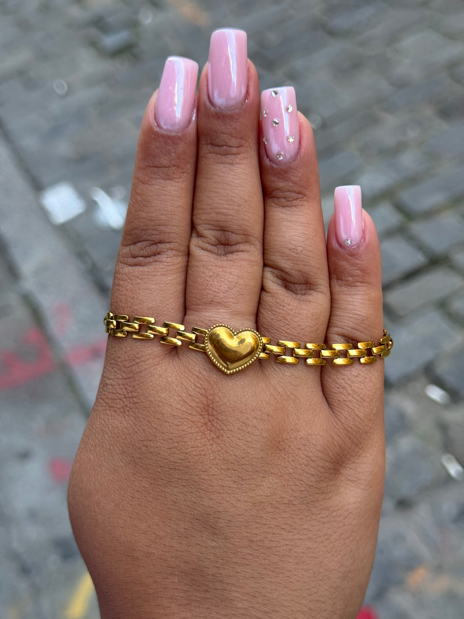 Heartbeat Link Bracelet