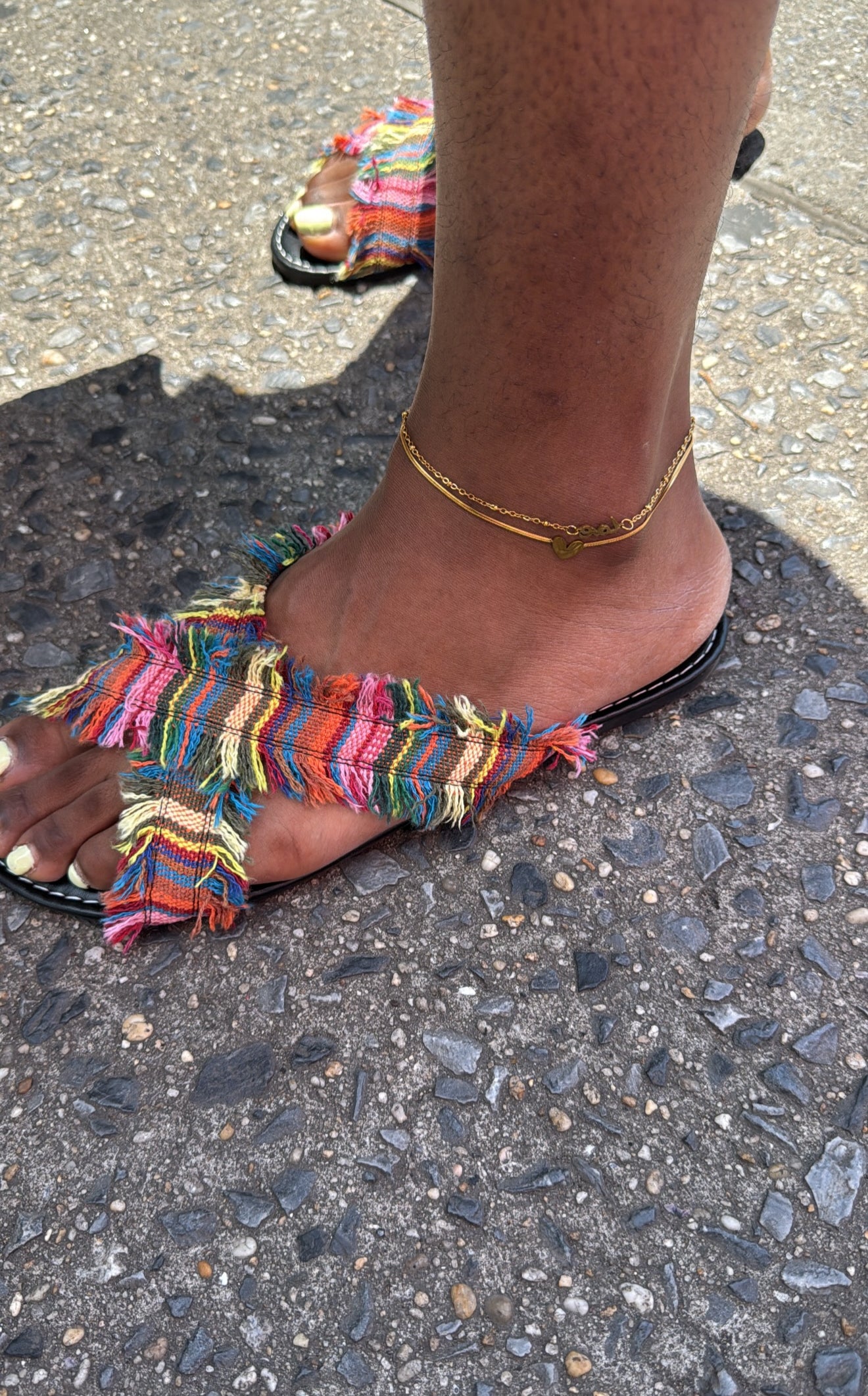 Heart & Love Anklet