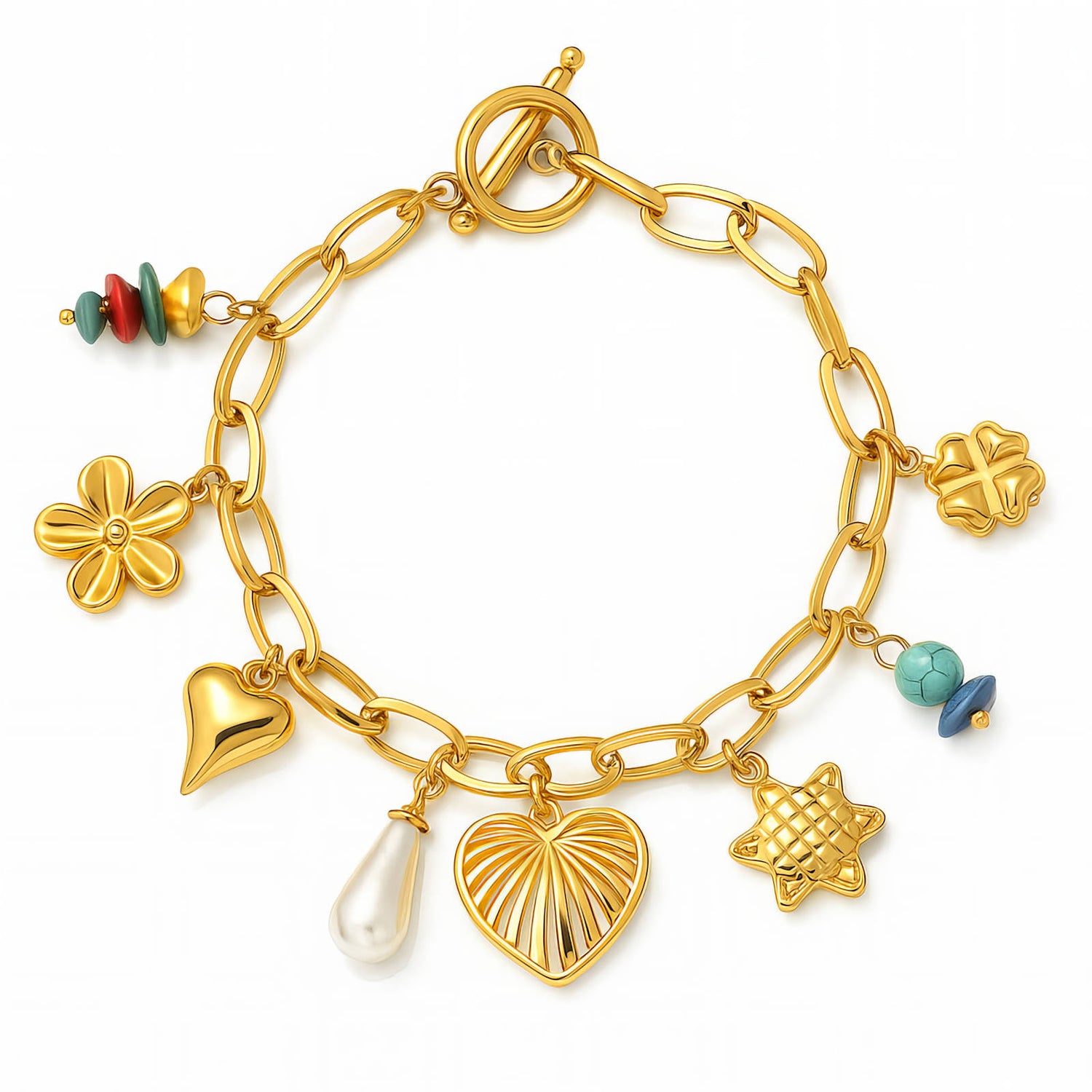 8 Charms Bracelet