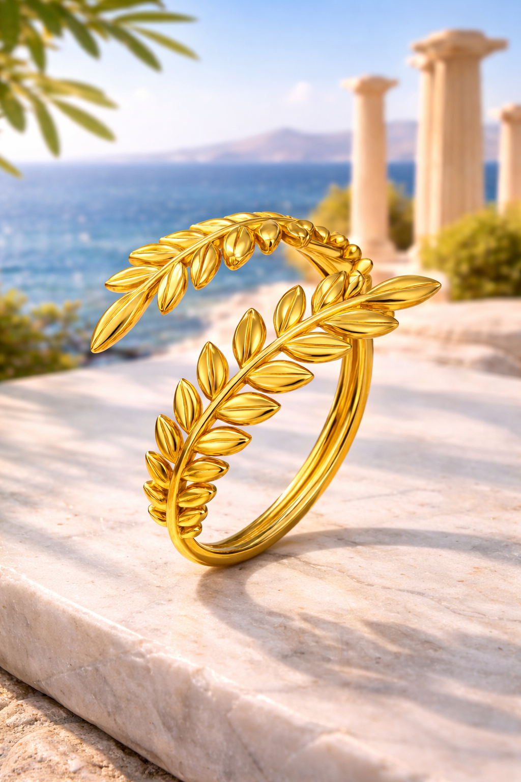 Aurelia Leaf Ring
