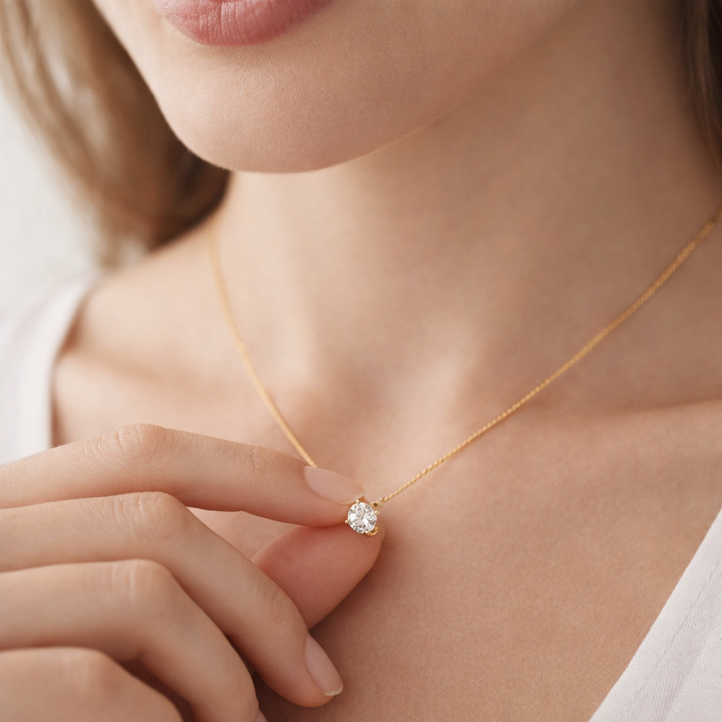 Diamond Drop Necklace