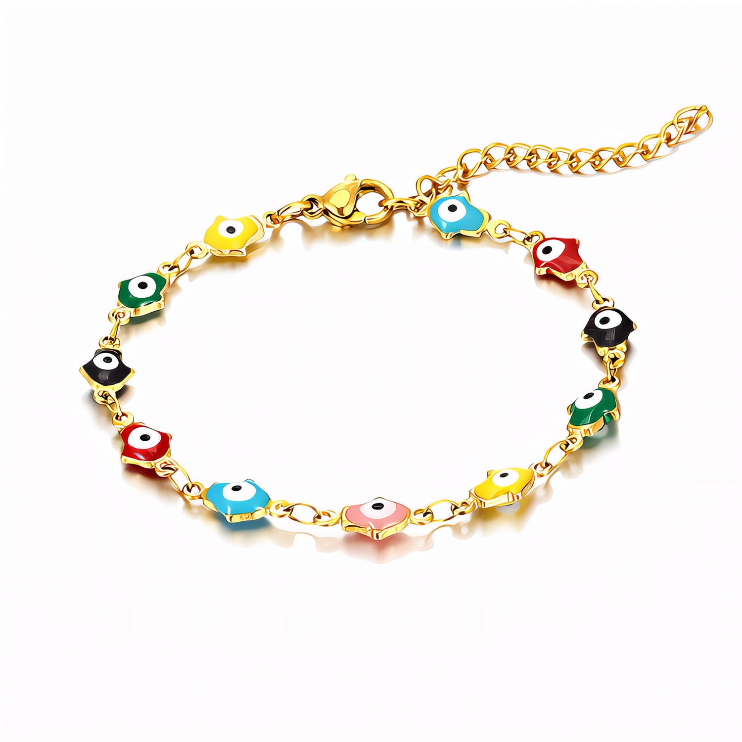 Evil Eye Link Bracelet