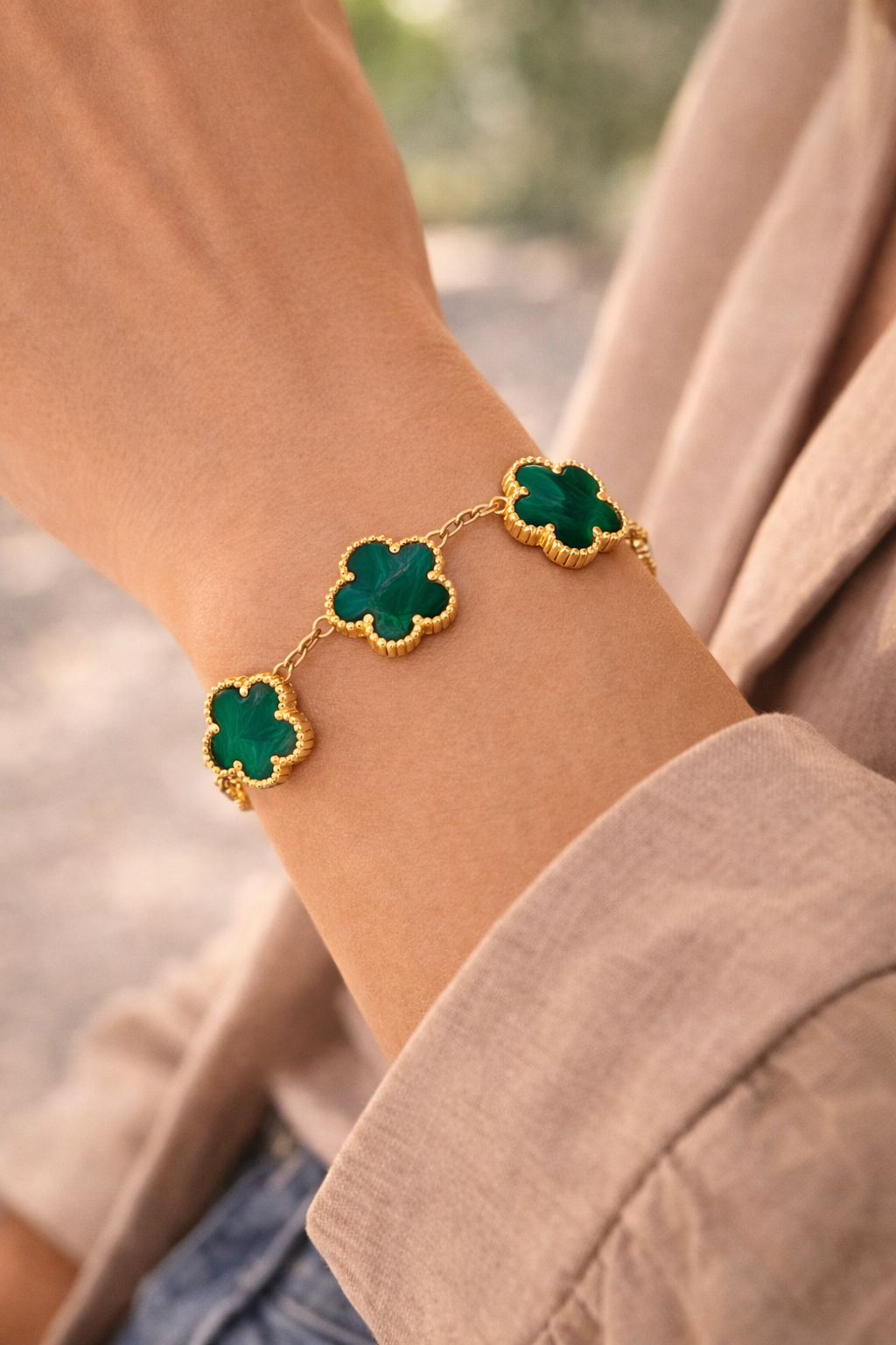 Florette Emerald Bracelet