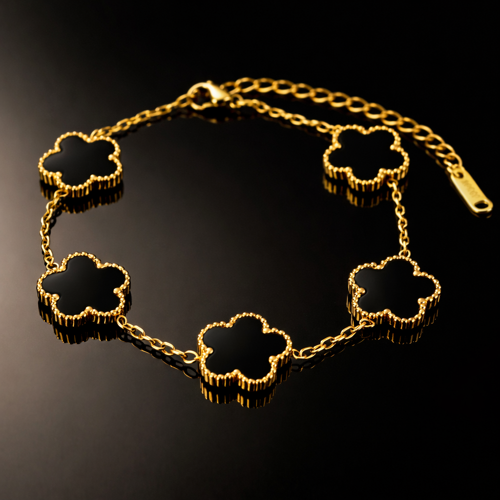 Florette Noir Bracelet