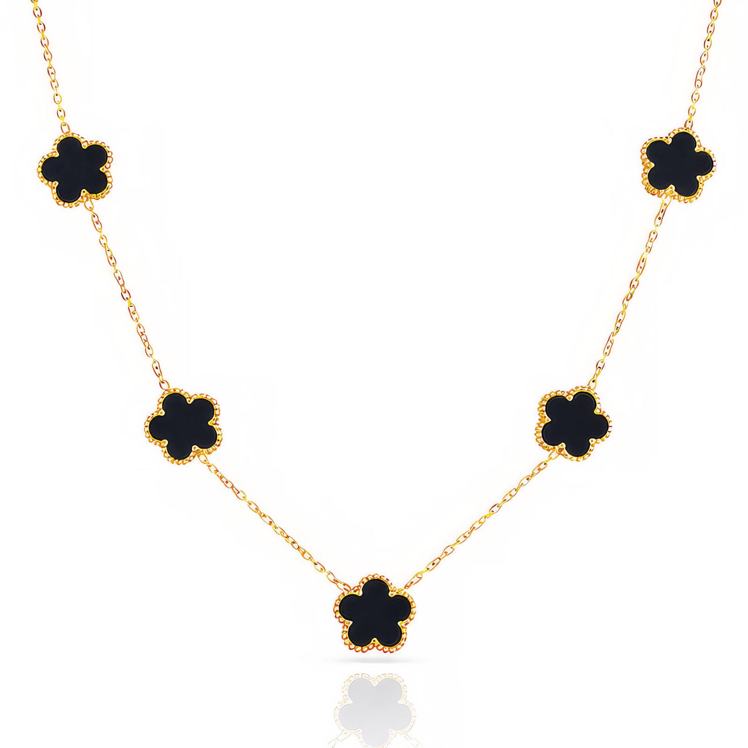Florette Noir Necklace