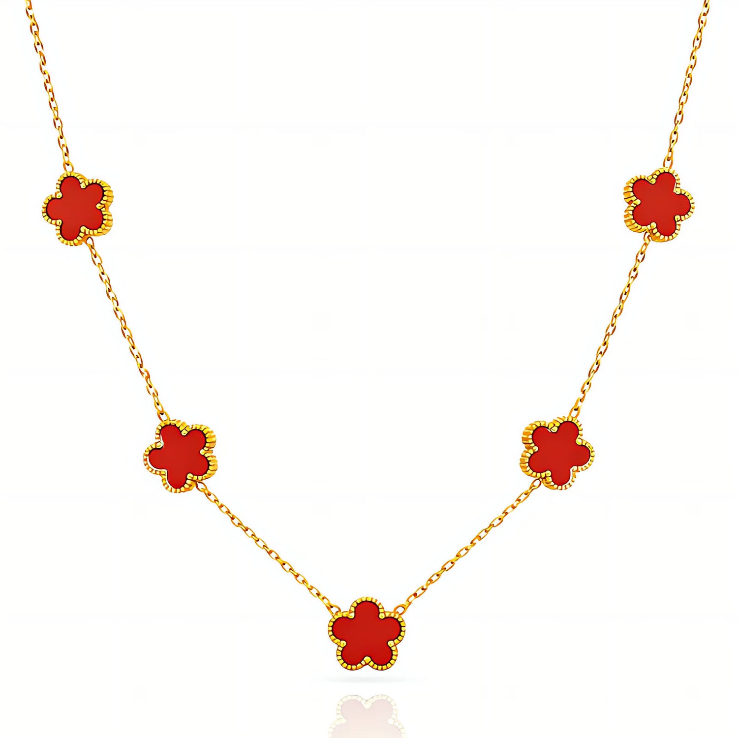 Florette Ruby Necklace
