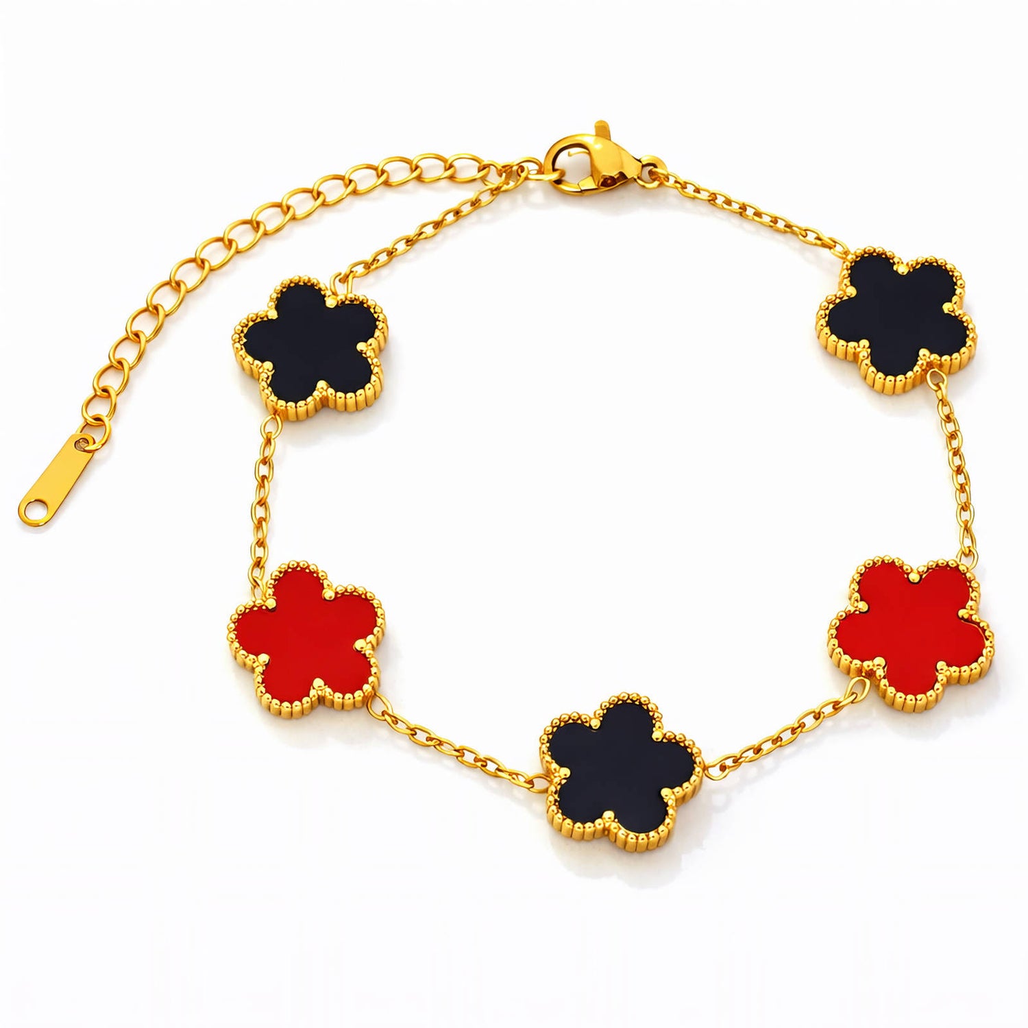Florette Ruby Night Bracelet