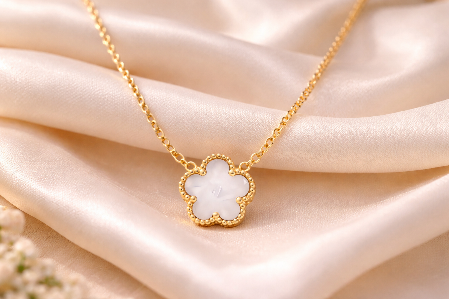 Florette Single Cloud Necklace