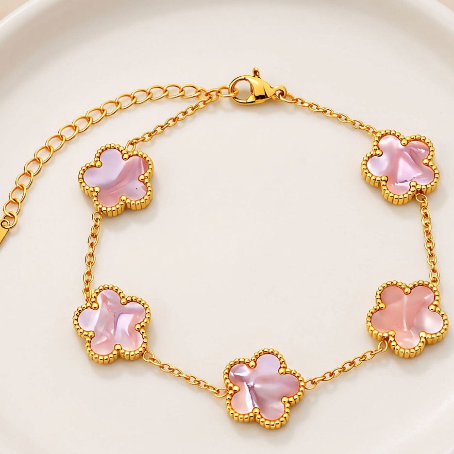 Florette Blush Pink Bracelet