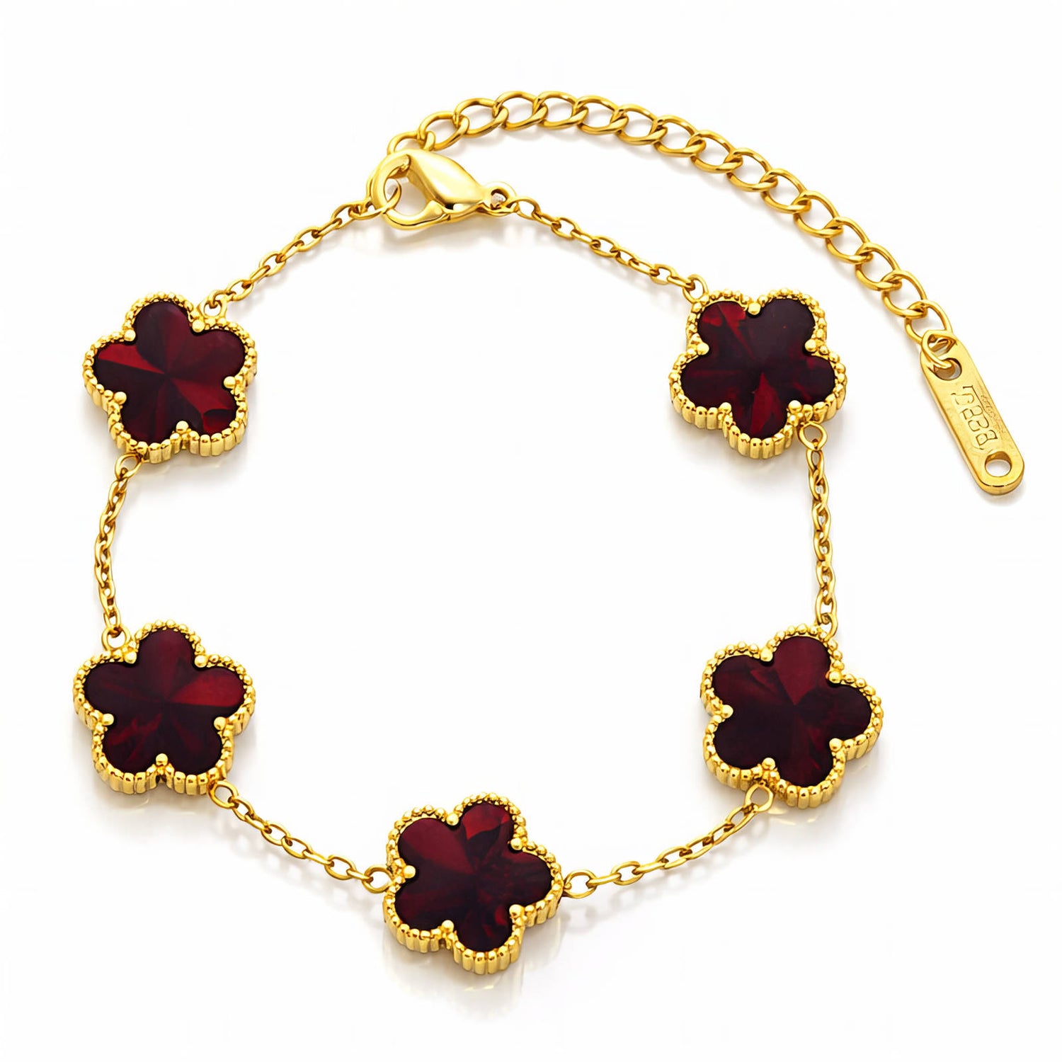 Florette Garnet Bracelet