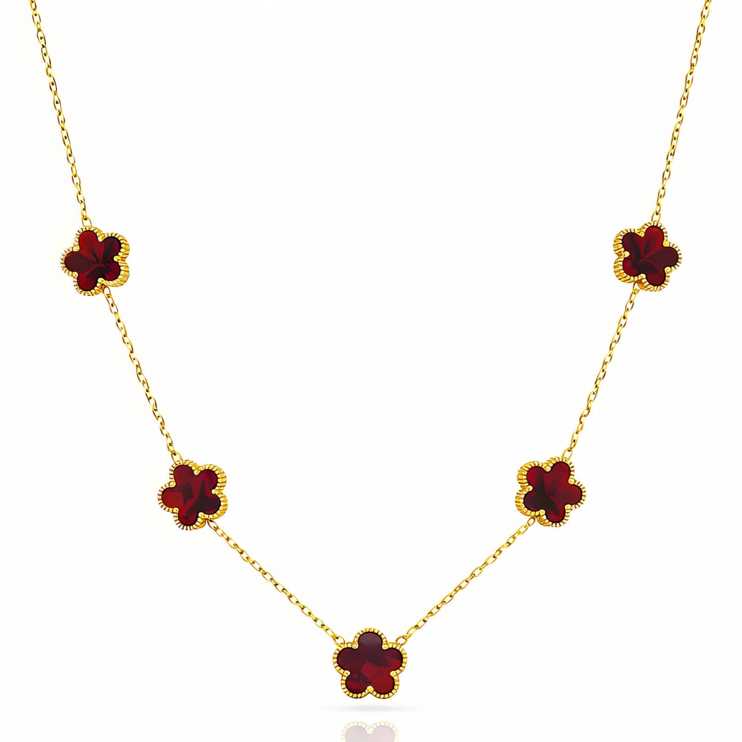 Florette Garnet Necklace