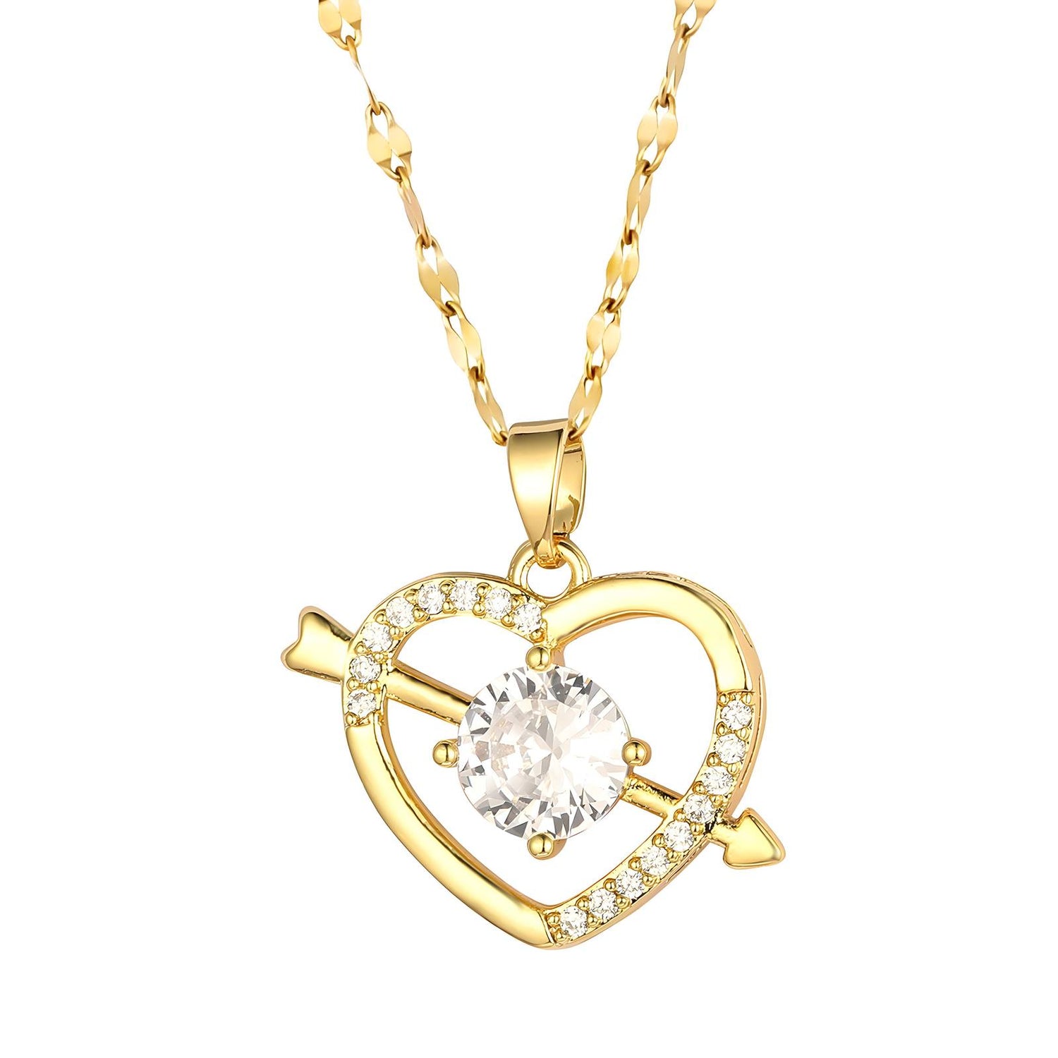 Heart & Arrow Necklace