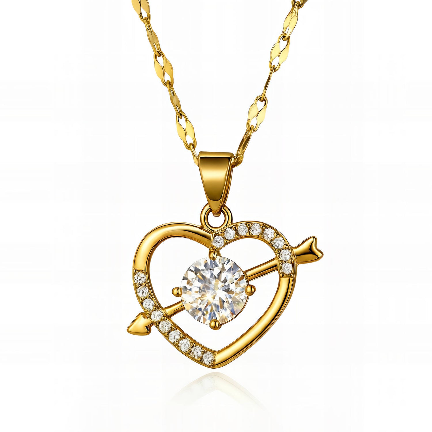 Heartbow Necklace