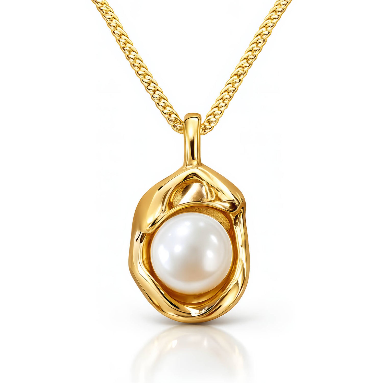 Nest Pearl Necklace