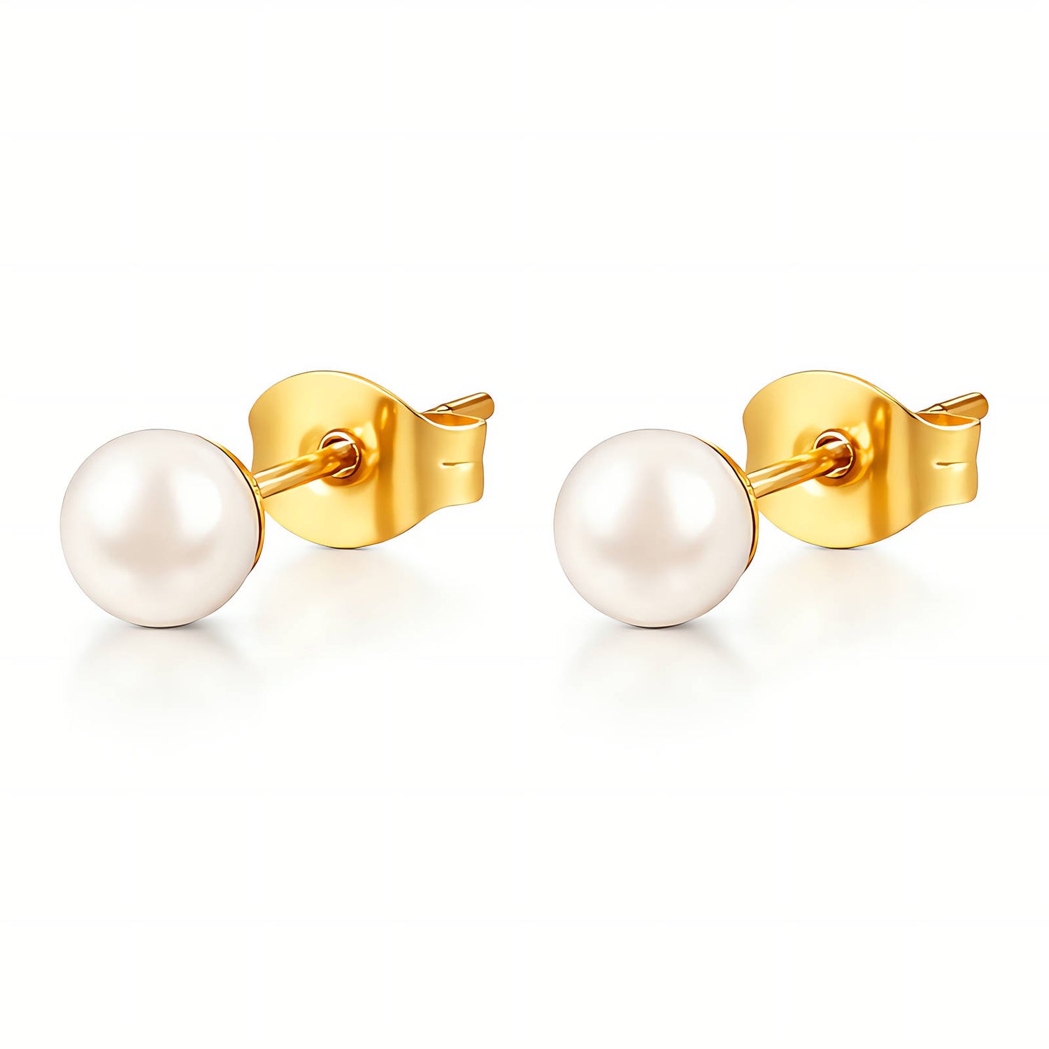 Pearl Stud Earrings