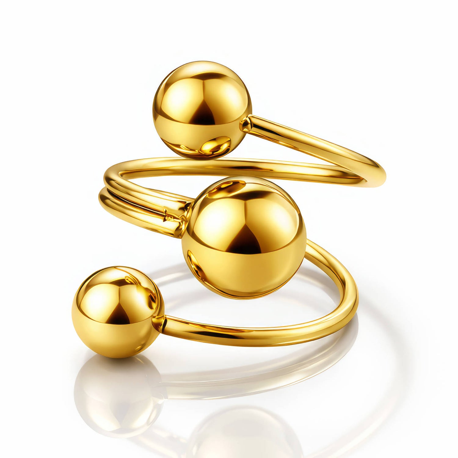 Triple Orbit Ring